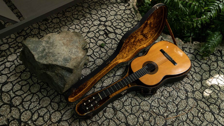 guitar-with-its-case-on-the-floor