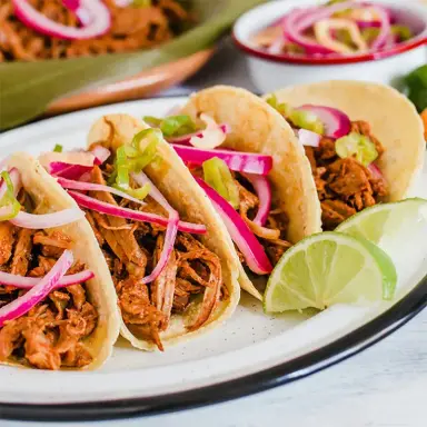 Imagen de tacos de cochinita pibil